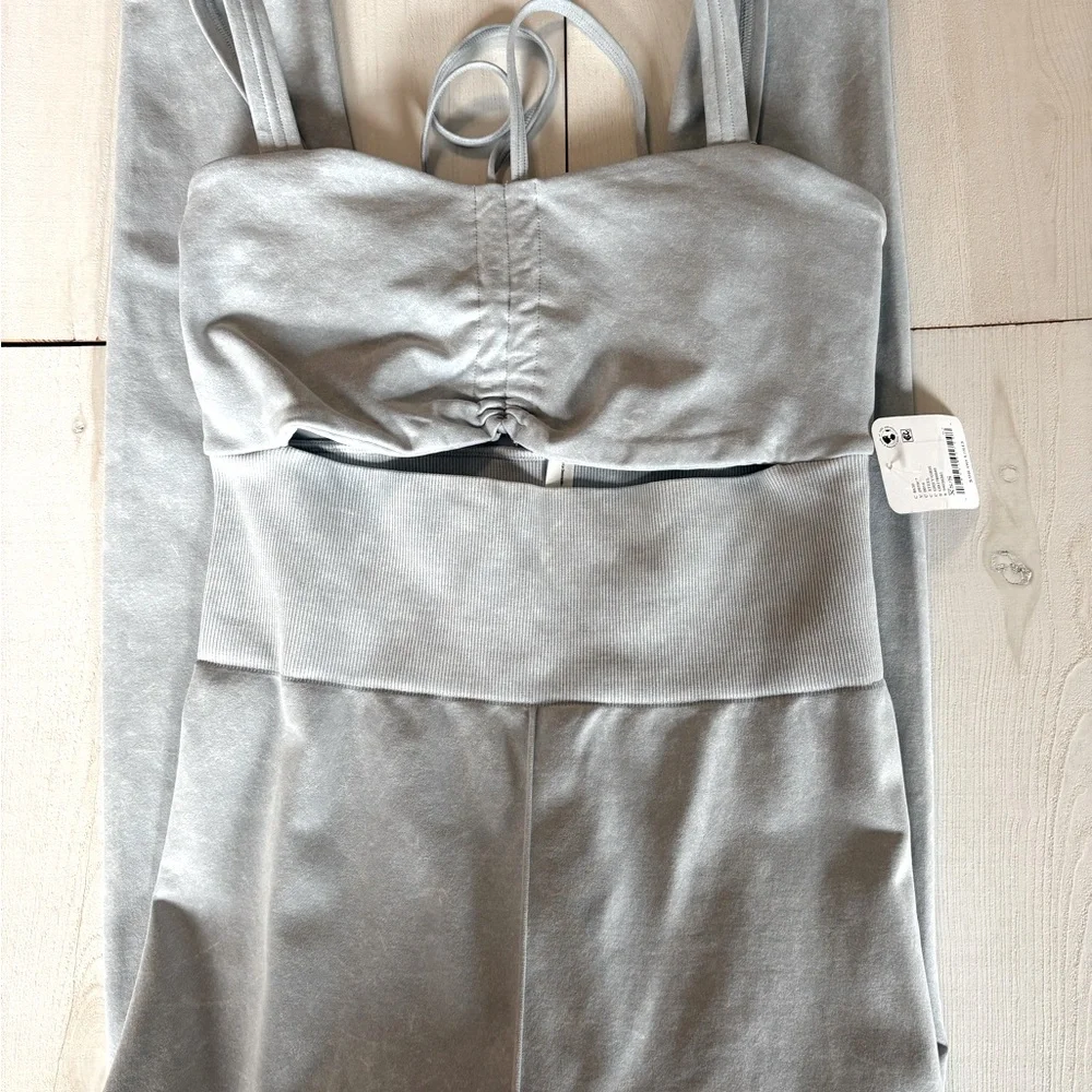 Free People FP Movement Women’s Cutout Slim Fit Good Karma Onesie XS/S NWT - Picture 5 of 9